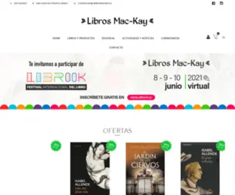 Librosmackay.cl(Libreria Mackay) Screenshot