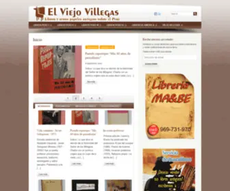 Librosperu.com(Viejo Villegas) Screenshot