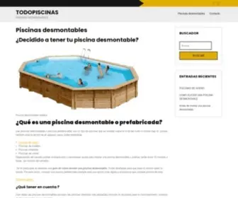 Librosquedanvida.com(Piscinas desmontables) Screenshot