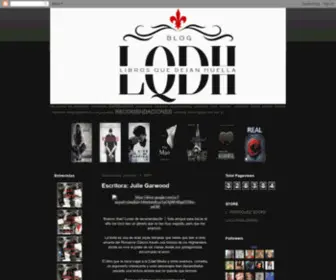 Librosquedejanhuella.com(Libros Que Dejan Huella) Screenshot