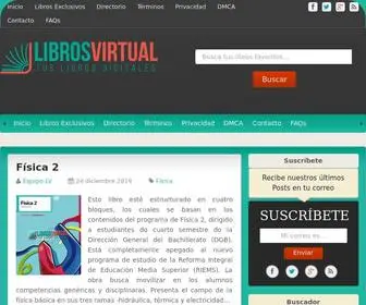 Librosvirtual.com(Tus libros digitales en pdf y epub) Screenshot