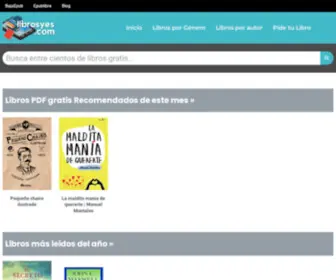 Librosyes.com(Librosyes) Screenshot