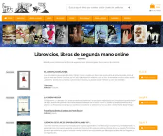 Librovicios.com(Libros de Segunda Mano) Screenshot