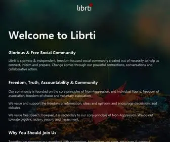 Librti.com(Glorious & Free Social Community) Screenshot