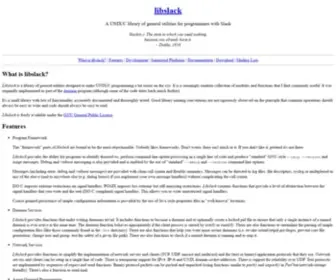 Libslack.org(libslack) Screenshot