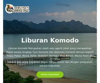 Liburankomodo.com(Paket Liburan Komodo Murah) Screenshot