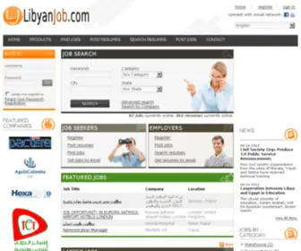 Libyanjob.com(Libyanjob) Screenshot