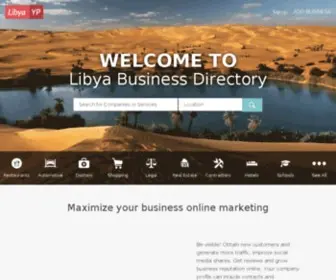 Libyayp.com(Libya Business Directory) Screenshot