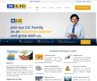 Licagencycareers.com(LIC) Screenshot