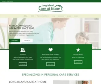 Licareathome.com(Long Island Care at Home) Screenshot