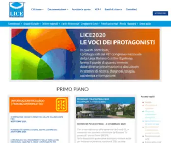 Lice.it(Lega Italiana contro l'Epilessia) Screenshot