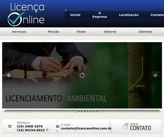 Licencaonline.com.br(Licença) Screenshot