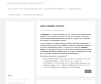 Licenciamentoambiental.eng.br(Licenciamento Ambiental) Screenshot