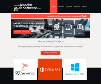 Licenciasdesoftware.com(Portal de asesoramiento y venta de licencias Microsoft Argentina) Screenshot