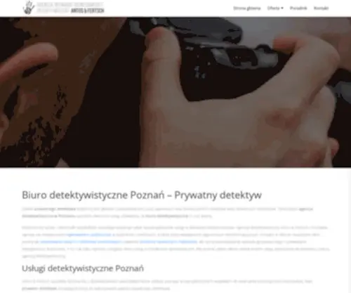 LicencJonowanidetektywi.pl(Polskie) Screenshot