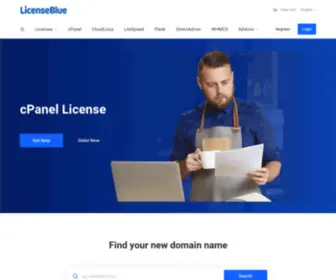 Licenseblue.com(Portal Home) Screenshot