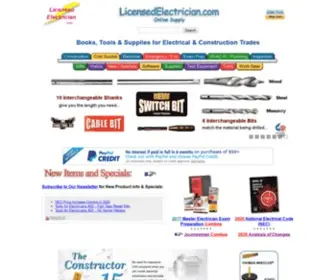 Licensedelectrician.com(Electrician Tools) Screenshot