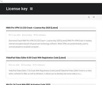 Licensekey.net(Free Software License & Product Keys) Screenshot