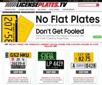 Licenseplates.tv(Custom License Plates) Screenshot