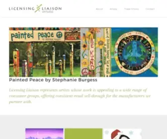 Licensingliaison.com(A Full Service Art Licensing Agency) Screenshot