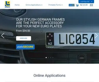 Licensys.co.nz(LicenSys Consumer NZ) Screenshot