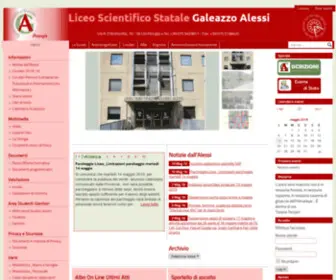 Liceoalessi.org(Liceo Scientifico G) Screenshot