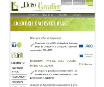 Liceocavalleri.edu.it(Liceo Cavalleri Parabiago) Screenshot
