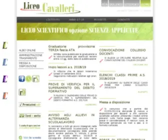 Liceocavalleri.gov.it(Liceo "C) Screenshot