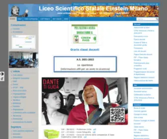 Liceoeinsteinmilano.edu.it(Posta certificata) Screenshot