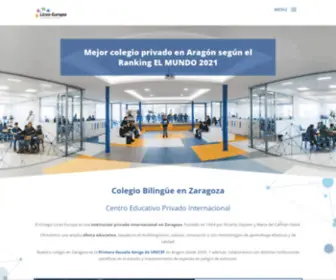 Liceoeuropa.com(Colegio Bilingüe Internacional en Zaragoza) Screenshot