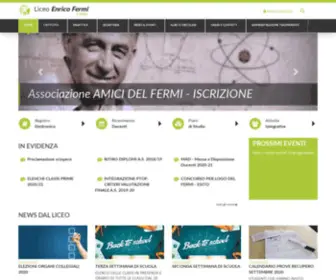 Liceofermicantu.gov.it(Liceo Fermi) Screenshot