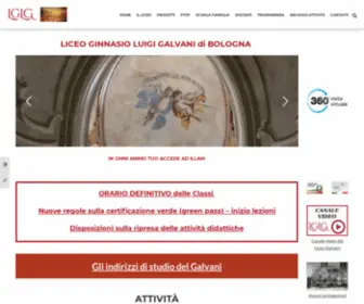 Liceogalvani.edu.it(Liceo Ginnasio Luigi Galvani) Screenshot