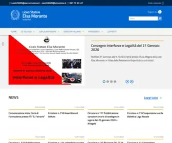 Liceomorantenapoli.edu.it(I.s. liceo elsa morante scuola statale) Screenshot