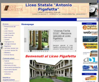 Liceopigafetta.gov.it(Liceo Statale "Antonio Pigafetta") Screenshot