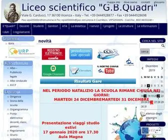 Liceoquadri.it(Viale G) Screenshot