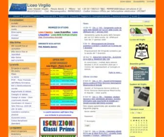 Liceovirgiliomilano.edu.it(Liceo Virgilio) Screenshot