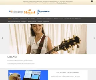 Liceudemusicamislata.com(Escuela de musica valencia) Screenshot