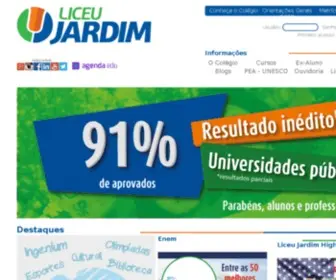 Liceujardim.com.br(Liceu Jardim) Screenshot