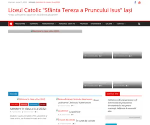 Liceulcatoliciasi.ro(Start) Screenshot