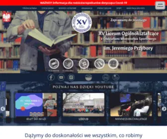 LiceumXv.edu.pl(LiceumXv) Screenshot