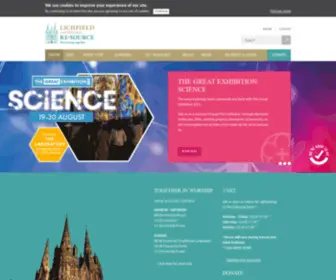 Lichfield-Cathedral.org(Lichfield Cathedral) Screenshot