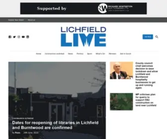 Lichfieldlive.co.uk(Lichfield Live®) Screenshot