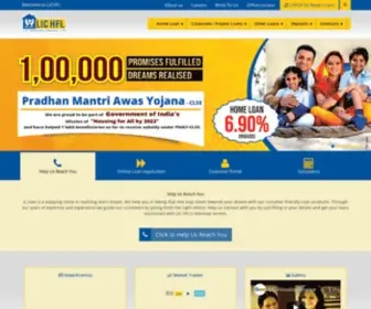 Lichfl.com(Home Loan) Screenshot