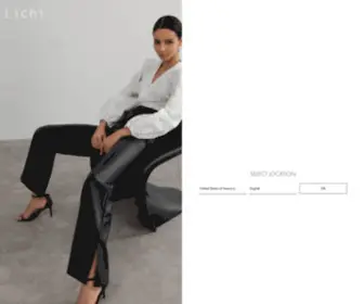 Lichi.com(Online fashion store) Screenshot