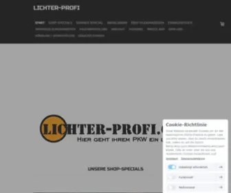 Lichter-Profi.com(Lichter Profi) Screenshot