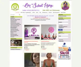 Lichterleben.com(Wandtattoos Yoga Motive) Screenshot