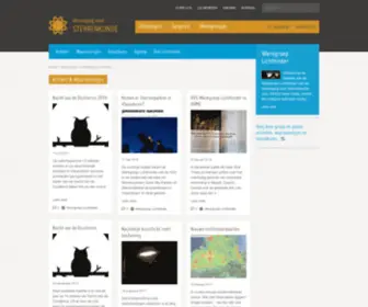 Lichthinder.be(Welkom op de website van de Werkgroep Lichthinder van de Vereniging voor Sterrenkunde vzw. Licht) Screenshot