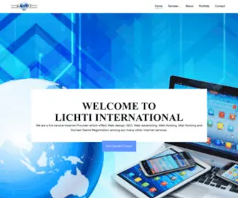 Lichti.com(Lichti International) Screenshot