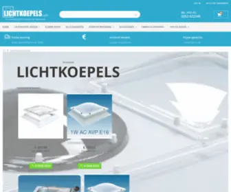 Lichtkoepels.info(De beste lichtkoepel onder de lichtkoepels) Screenshot