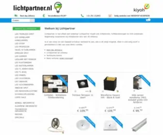 Lichtpartner.nl(Ledverlichting Online Kopen) Screenshot